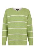 Stripe PULLOVER - Olive Green 262-6510-6659-0
