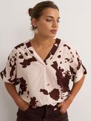 Chocolate Print Top