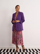 Emma Dress - Fuschia  Print