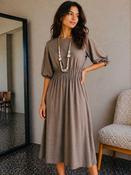 Kellie Dress - Taupe image
