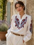 Sally Embroidered Blouse image
