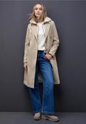 Long Coat w. Removable Inlay Hood image