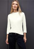 Basic turtle neck top - off white                      324172
