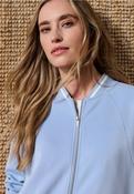 Silk look jacket -   whispery blue                  325674 image