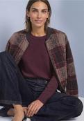 Check jacket  -   black coffee                   325844 image