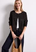 Jacket w.deco buttons   -  black coffee                   325850 image