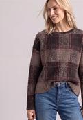 Multi color check style -  black coffee                   325902