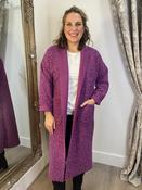 Grace Felt Coat - Majenta image