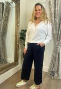 ROBELL TROUSERS KATI 09 65 CM Navy 161-53611-54942-0