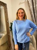 Zola Wave Knit - Cornflower