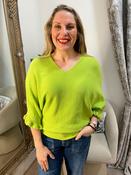 V Knit - Lime