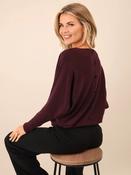 Venice Bow Knit - Mulberry