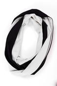 Two Tone Neckpiece  - Sand/Black NAW26113