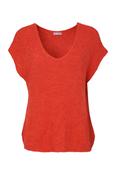 Vee Neck Soft Knit With Extended Shoulder  Tigerlily NAW26284