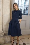 Sadie Dress Navy image