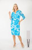 Buckle Dress - Turquoise