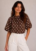 Spot Jacket/Top - Brown