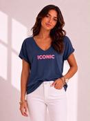 Iconic Tee - Navy