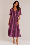 Emma Dress  - Plum image