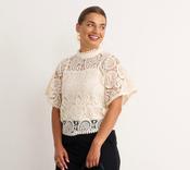 Lace Top - Cream