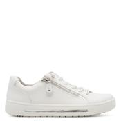Jana 23660-42 Ladies Sneaker-White/Silver H