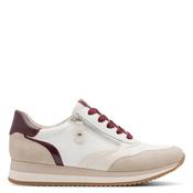 Jana 23774-43-154 Ladies Sneaker-White Bordo H image