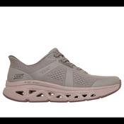 Skechers 117863 Ladies Trainer-Dark Taupe image