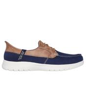 Skechers 136536 Ladies Trainer-Navy Slip Ins