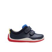 Clarks 'Noodle Fun T/2' Shoes-Navy/Red G image