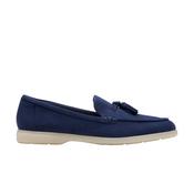 Clarks Narini Edge Loafers-Navy D image