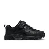 Clarks Steggy2 Soar School Shoe-Black Leather G image
