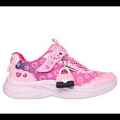 Skechers 302199l Kids Trainer-Pink Multi image