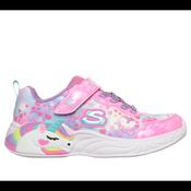 Skechers 303063l Kids Trainer-Pink Multi