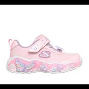 Skechers 303066nc Girls Trainer-Pink Multi image