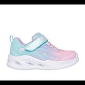 Skechers 303713n Girls Trainer-Aqua