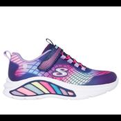 Skechers 303722L Kids Trainer-Navy Multi image