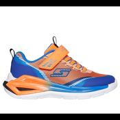 Skechers 401661l Boys Trainer-Orange/Multi