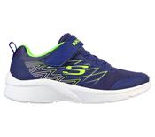 Skechers 403770 Boys Trainer-Navy/Lime image