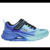 Skechers 404040l Boys Trainer-Blue Multi