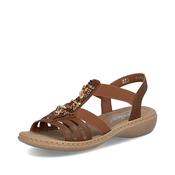 Rieker 61850-24 Ladies' Sandals-Tan image
