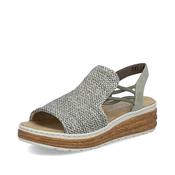 Rieker 62741-52 Ladies Sandals-Sage image