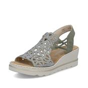 Rieker 67465-52 Ladies Sandal-SAGE image