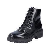 Rieker 76002 Ankle Boot-Black Pat image