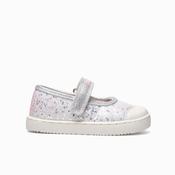 Pablosky 984150 Girls' Shoe-Silver Glitter image