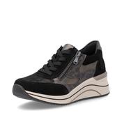 Remonte D0T23-03 Ladies' Shoe-Black Leopard image