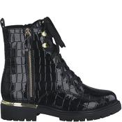 Jana 25263 Ankle Boots-Black Croc H image