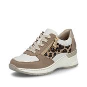 Rieker N4308-64 Trainers-Tan Leopard image