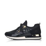 Remonte R2529 Trainers-Black/Gold image