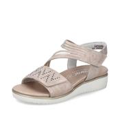 Rieker V3764 Sandals-Rose Gold image