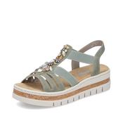 Rieker V4949-52 Ladies' Sandals-Sage image